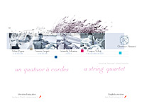 internet web agence - Quatuor Annesci