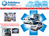 internet web agence - Vente d'ambulances d'occasion